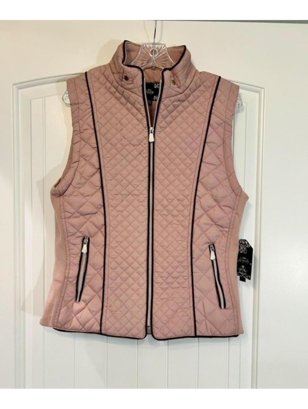 💗 Blush Quilted Vest NWT Royalty for me | Comfy | Perfect Transitional Layer